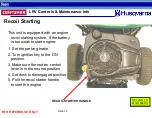 Предварительный просмотр 14 страницы Husqvarna WEED EATER WE261 Maintenance Manual