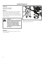 Предварительный просмотр 34 страницы Husqvarna WH3616 Operator'S Manual