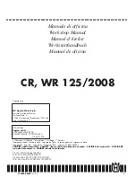 Preview for 3 page of Husqvarna WR 125 2008 Workshop Manual