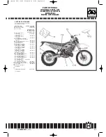 Предварительный просмотр 343 страницы Husqvarna WR 250/2005 Workshop Manual