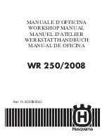 Preview for 3 page of Husqvarna WR 250/2008 Workshop Manual