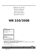 Preview for 7 page of Husqvarna WR 250/2008 Workshop Manual