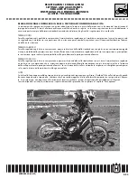 Preview for 89 page of Husqvarna WR 250/2008 Workshop Manual