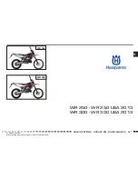 Preview for 2 page of Husqvarna WR 250 2013 Owner'S Manual