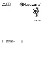 Husqvarna WS 442 Operator'S Manual preview