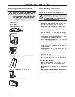 Preview for 6 page of Husqvarna WS 462 Operator'S Manual