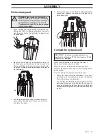 Preview for 13 page of Husqvarna WS 462 Operator'S Manual