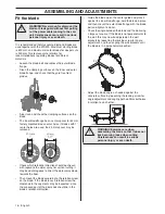 Preview for 16 page of Husqvarna WS220 Operator'S Manual