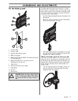 Preview for 17 page of Husqvarna WS220 Operator'S Manual