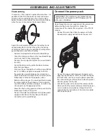 Preview for 19 page of Husqvarna WS220 Operator'S Manual