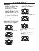 Preview for 20 page of Husqvarna WS220 Operator'S Manual