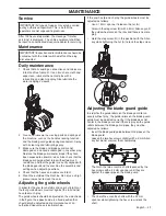 Preview for 23 page of Husqvarna WS220 Operator'S Manual