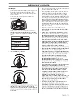 Preview for 75 page of Husqvarna WS220 Operator'S Manual