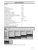 Preview for 79 page of Husqvarna WS220 Operator'S Manual