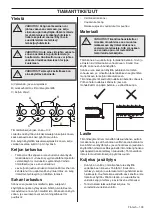 Preview for 103 page of Husqvarna WSC 40 Operator'S Manual