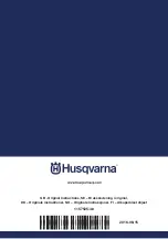 Preview for 124 page of Husqvarna WSC 40 Operator'S Manual