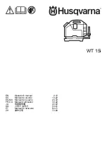 Preview for 1 page of Husqvarna WT 15i Operator'S Manual