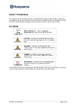 Preview for 4 page of Husqvarna WT2GO Operator'S Manual