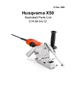 Husqvarna X50 Illustrated Parts List preview