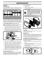 Preview for 11 page of Husqvarna XT722FE Operator'S Manual