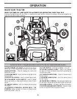 Предварительный просмотр 8 страницы Husqvarna YT42DXL Operator'S Manual