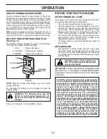 Предварительный просмотр 12 страницы Husqvarna YT46LS Operator'S Manual