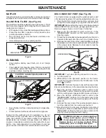 Предварительный просмотр 18 страницы Husqvarna YT48CS Operator'S Manual