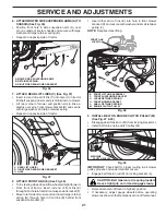 Предварительный просмотр 21 страницы Husqvarna YT48CS Operator'S Manual