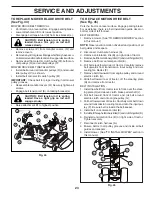 Предварительный просмотр 23 страницы Husqvarna YT48CS Operator'S Manual