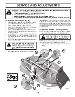 Предварительный просмотр 19 страницы Husqvarna YTA18542 / 96045005500 NO. 960 45 00-55 Operator'S Manual