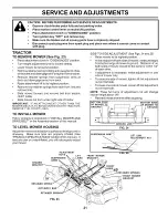 Предварительный просмотр 21 страницы Husqvarna YTH1746B Owner'S Manual