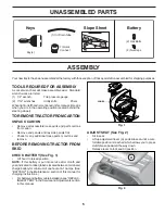 Предварительный просмотр 5 страницы Husqvarna YTH22K42 Operator'S Manual