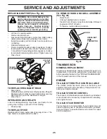 Preview for 25 page of Husqvarna YTH22K48 Operator'S Manual