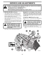 Предварительный просмотр 19 страницы Husqvarna YTH23V42 Operator'S Manual