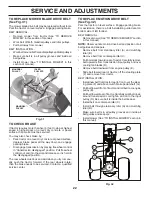 Предварительный просмотр 22 страницы Husqvarna YTH23V42 Operator'S Manual