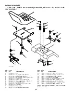 Предварительный просмотр 40 страницы Husqvarna YTH2548 Owner'S Manual