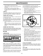 Предварительный просмотр 19 страницы Husqvarna YTH2754XP Owner'S Manual