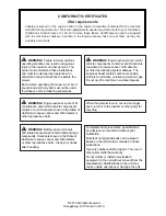 Preview for 2 page of Husqvarna Z 242F Operator'S Manual