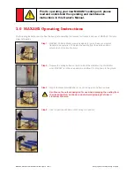 Preview for 4 page of Hussey Seating MAXAM 1 Operation And Maintenance Manual