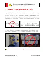 Preview for 6 page of Hussey Seating MAXAM 1 Operation And Maintenance Manual