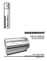 Предварительный просмотр 1 страницы Hussmann ASC-LG Installation And Operation Manual