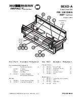 Hussmann BEXD-A Datasheet preview