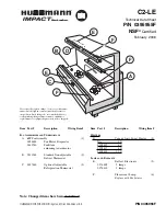 Hussmann C2-LE Technical Data Sheet preview