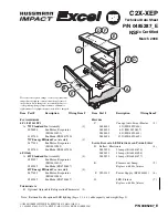 Предварительный просмотр 1 страницы Hussmann C2X-XEP Technical Data Sheet