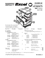 Hussmann C2XEC-E Technical Data Sheet preview