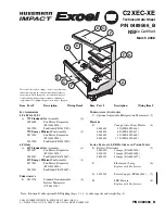 Hussmann C2XEC-XE Technical Data Sheet preview