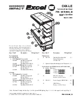 Preview for 1 page of Hussmann C4X-LE Technical Data Sheet