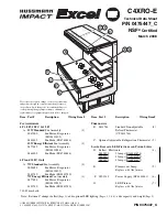 Hussmann C4XRO-E Technical Data Sheet preview