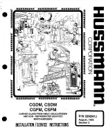 Hussmann CGDM Install Manual preview