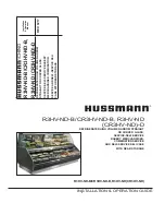 Hussmann CR3HV-ND Installation & Operation Manual preview